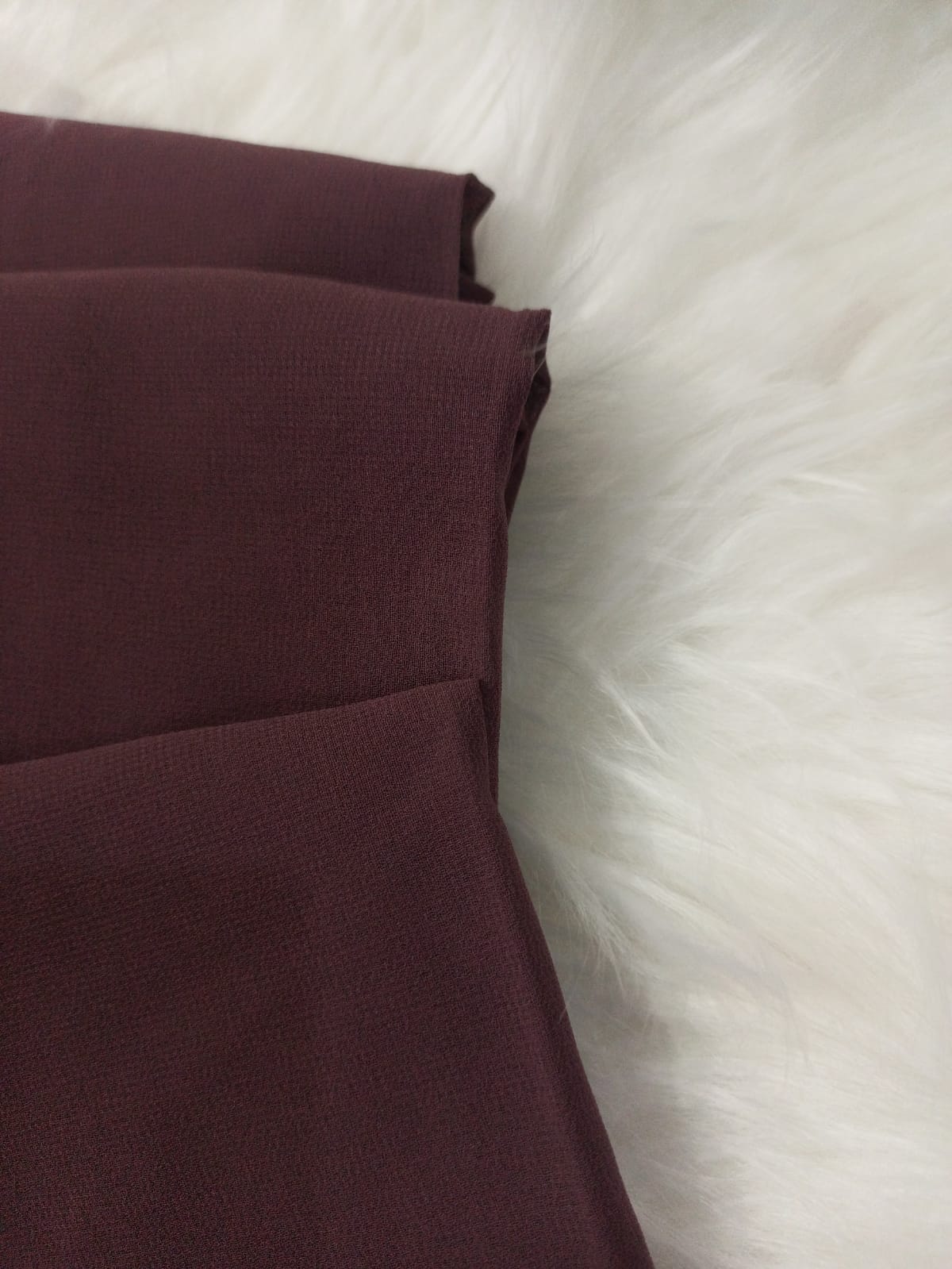 Georgette Hijab - Plum
